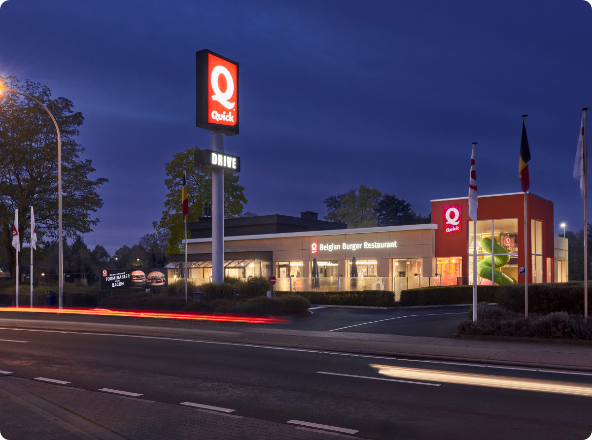 Foto van een Quick Restaurant